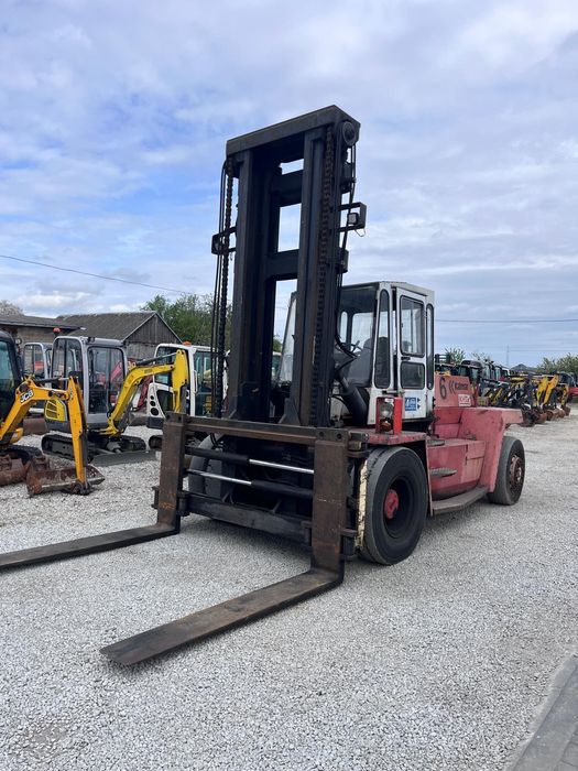 Wózek widłowy Widlak KALMAR LMV DC 12-1200 z 1996 roku   udźwig 12 ton