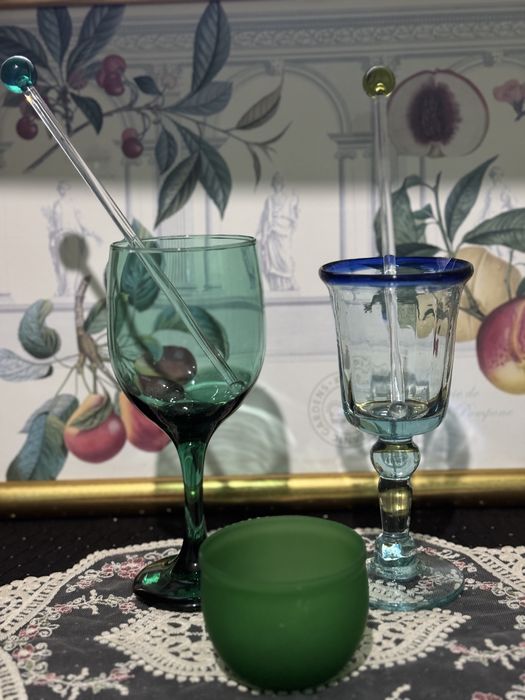 Бокали скляні різні