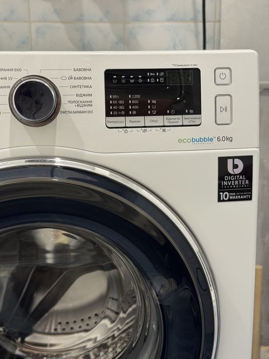 Пральна машина Samsung Eco Bubble стиральная машина стиралка