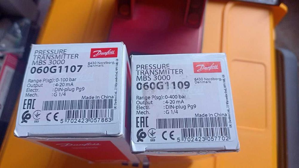 Перетворювач сигналу тиску Danfoss MBS 300