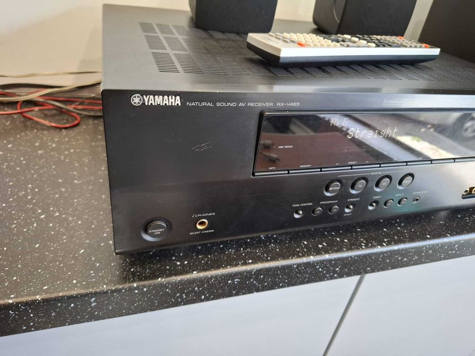 Sistema Yamaha 5.1 – RX-V465 + Subwoofer NS-SW280 + 5 Colunas NS-B280