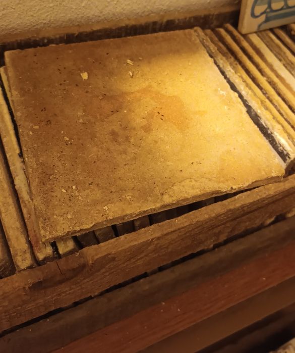 Azulejos esponjados antigos