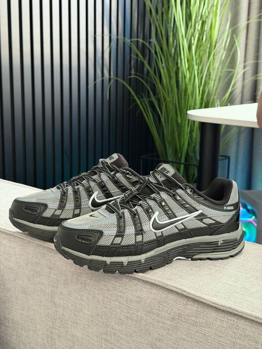 Кросівки Nike P-6000 Grey Black (36-45)