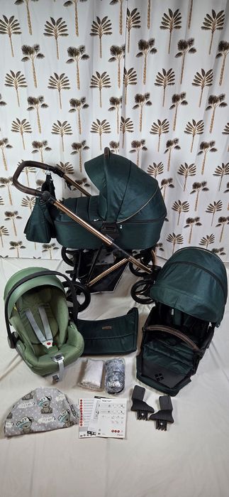 Wózek Bebetto Flavio Premium Class 3w1