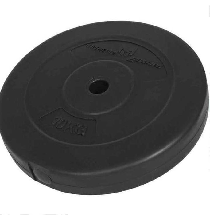 Obciążenia bitumiczne 2x5 kg, 2x10 kg na gryf 25 mm
