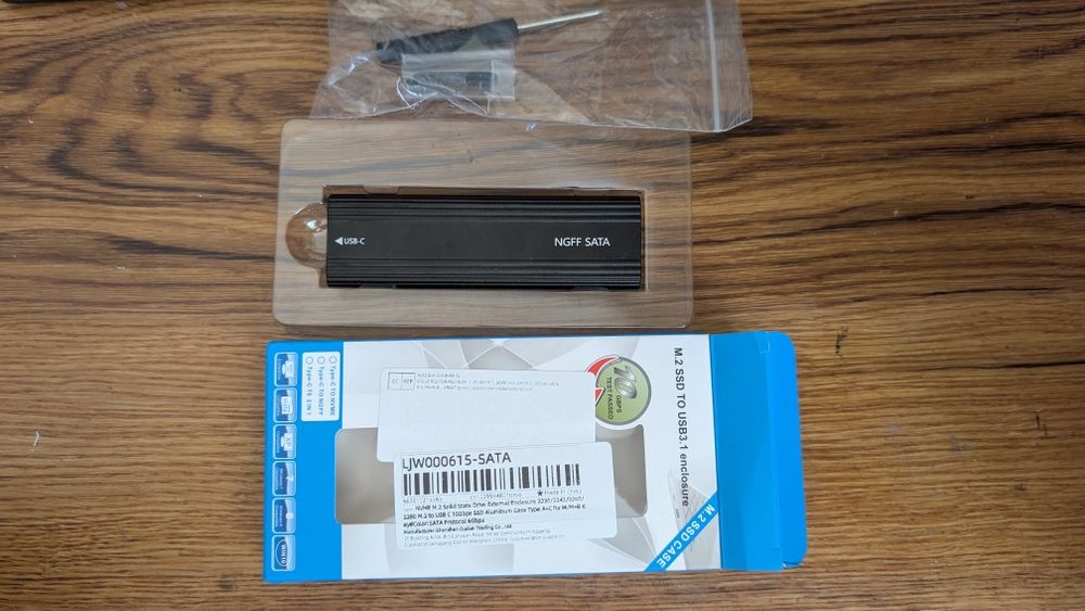Зовнішній карман для SSD