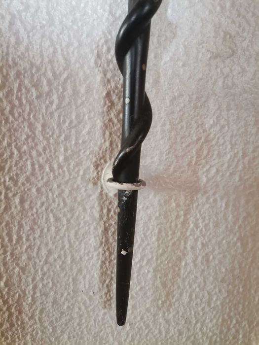 Escultura pau artesanato africano