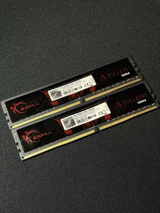 RAM G.Skill 16GB (2x8GB) 3200MHz