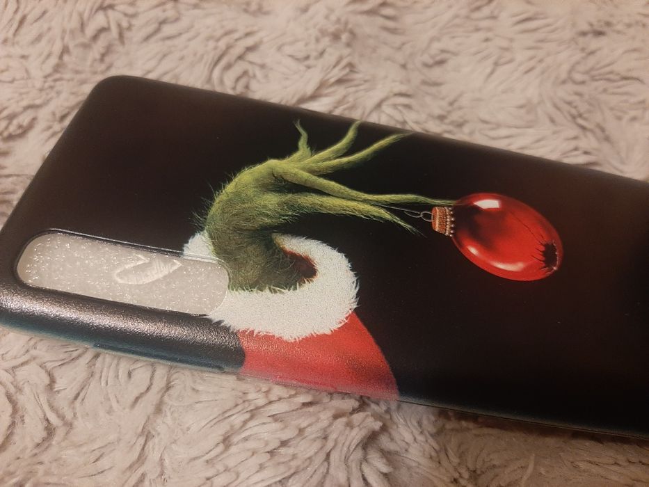 Świąteczne etui Samsung Galaxy A50 Grinch