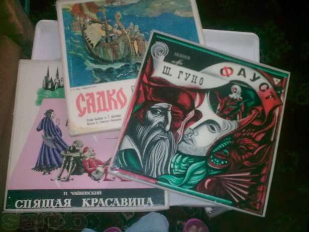 Платівки. Опери, балети, хор, вокал