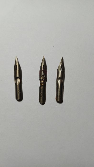 Перья металлические