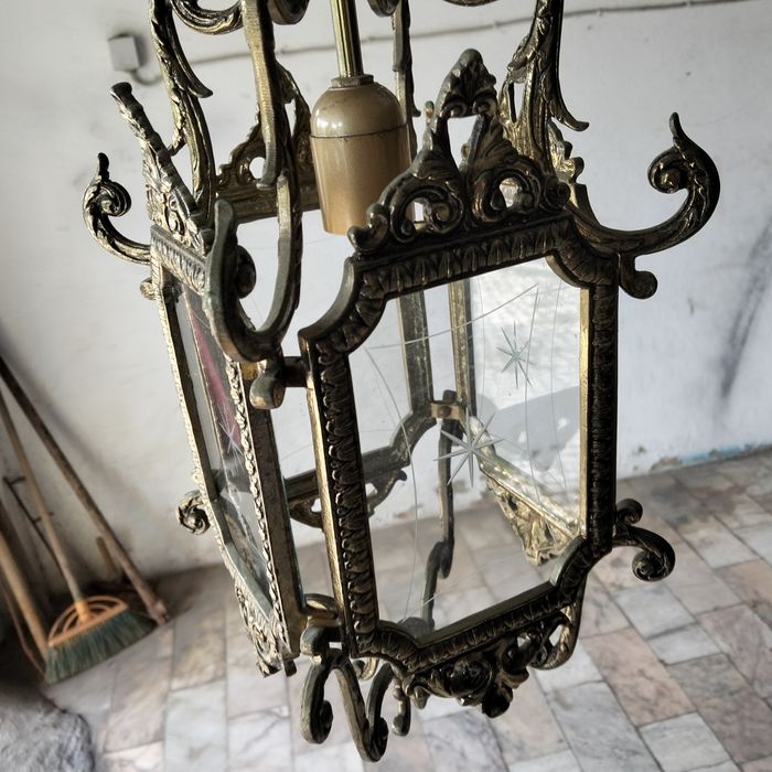 Candieiro antigo 2 peças