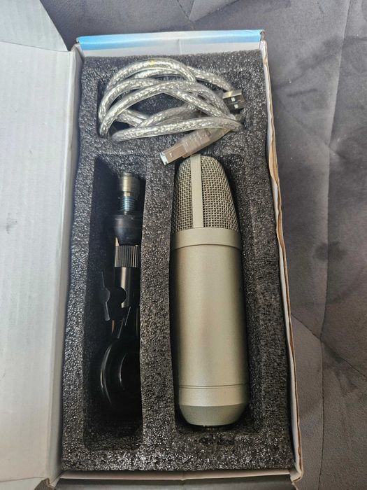 Novox NC-1 Mikorofon pojemnościowy USB + Statyw + filtr. Jak nowy.