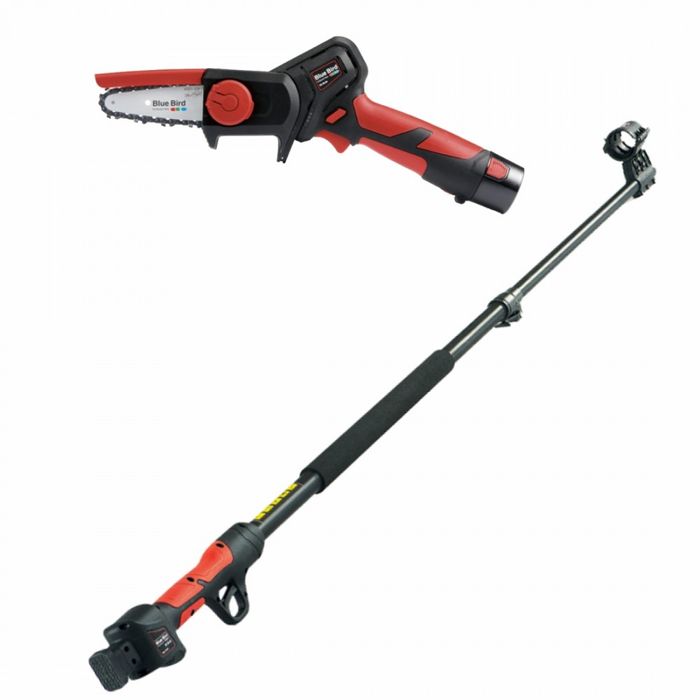 Motosserra poda de bateria Blue Bird PS 22-04 com Extensão Telescópic