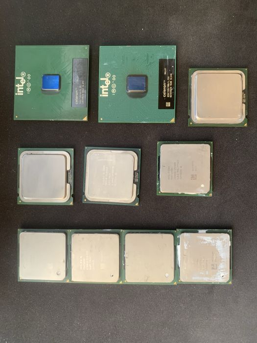 Procesory Intel celeron/pentium