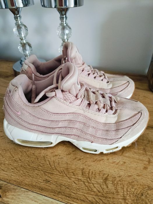 Buty Nike air max 95 rozmiar 38,5 pudrowy róż
