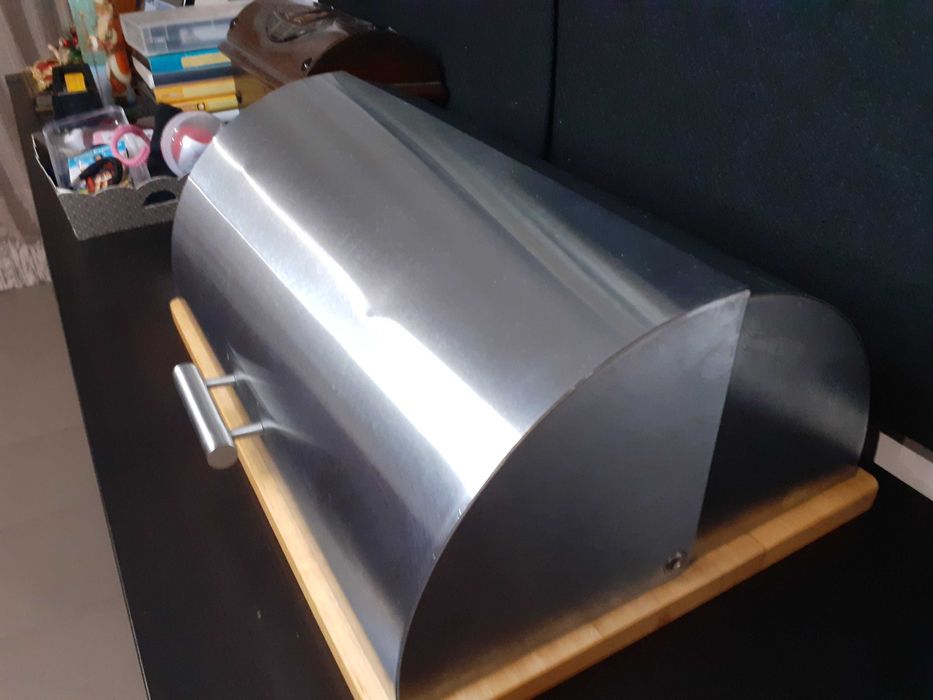 Caixa para pão (IKEA) em inox