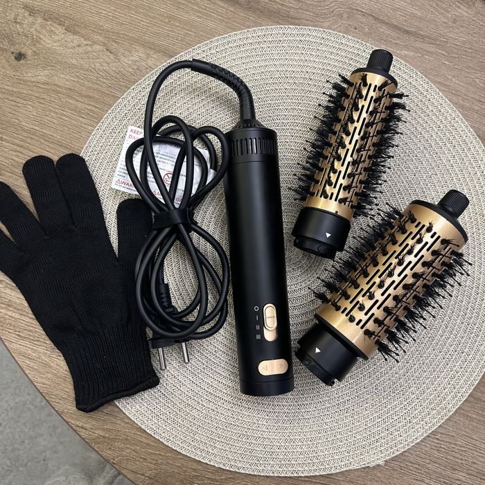 Фен-щітка обертова з двома насадками