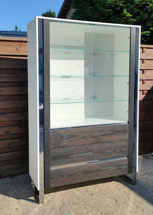 Witryna Wanat Meble Art-Vision 9018 nowoczesna solidna