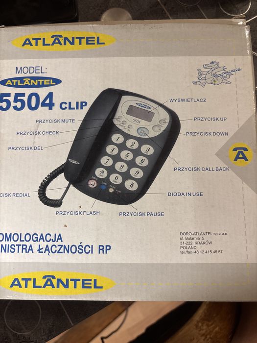 Telefon stacjonarny Atlantel 5504