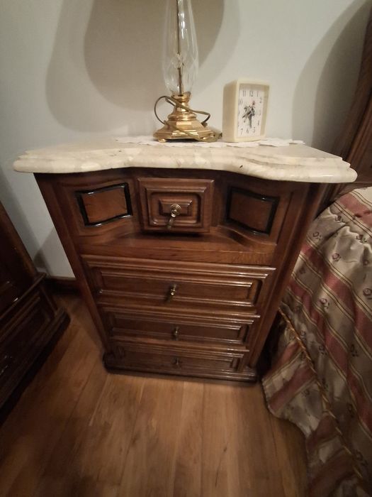 Mobília quarto completa em carvalho