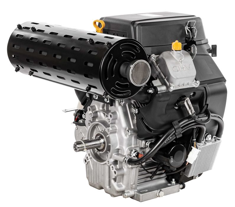 Silnik Loncin lc2v80 benzynowy 2-cylindrowy wał 25,4mm