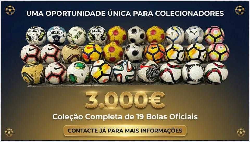 19 Bolas de Futebol oficiais da Liga Portuguesa