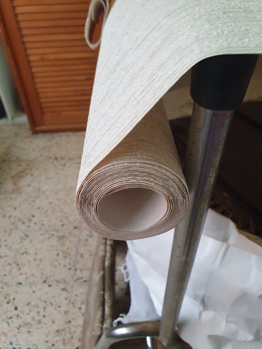Papel de Parede Branco com Relevo, NOVO