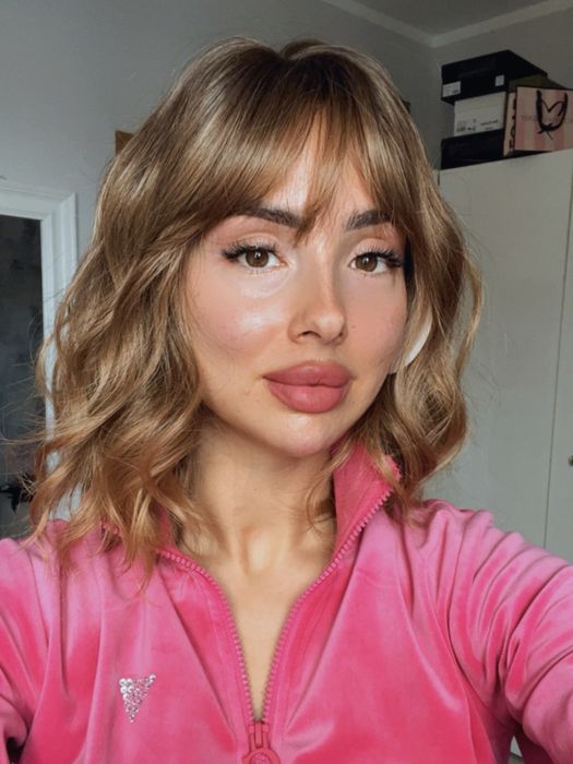 Włosy peruka krótkie fale miodowy ciepły brąz blond bob nowa premium