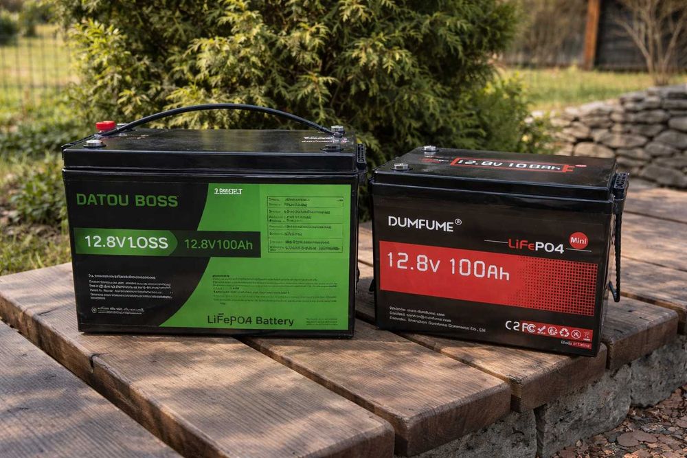 Литиевый аккумулятор LiFePO4 12.8V 100Ah с защитой BMS ‼️ Акумулятор