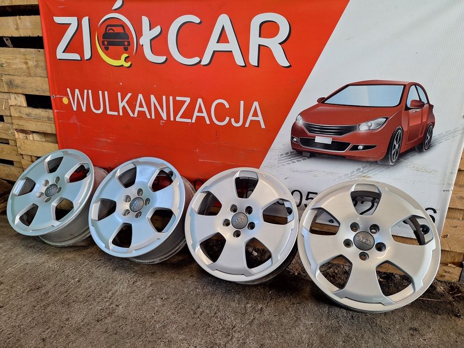 Alufelgi 5x112 17 cali ET48 AUDI A8 8P 8V SKODA VW Caddy Golf koła