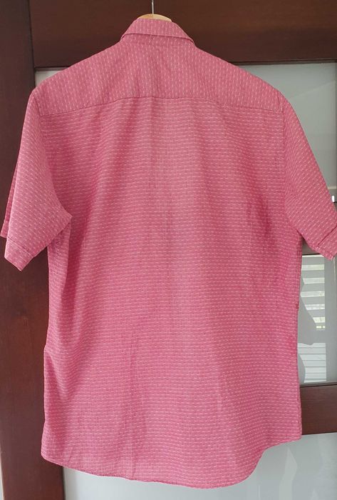 Koszula męska L Maurizio Benttoni krótki rękaw