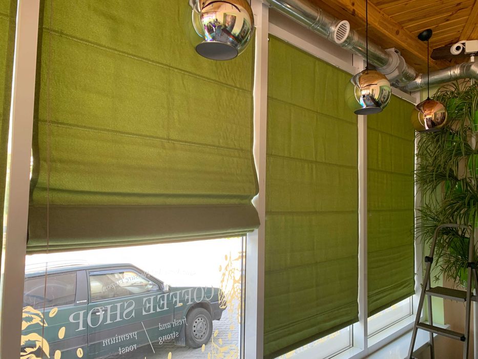 Жалюзі день ніч , ролети на вікна , день - ночь , римская штора
