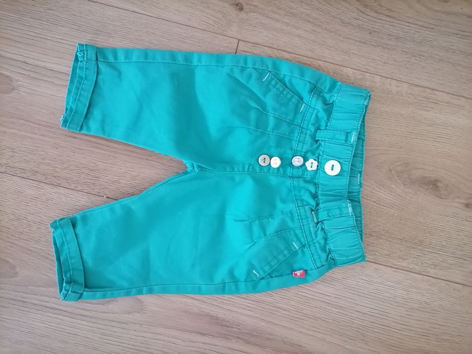 Zestaw dla dziewczynki 56, bluza polarowa H&M, spodenki