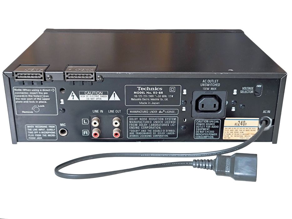 Magnetofon Technics RS-8R najbogatsza wersja