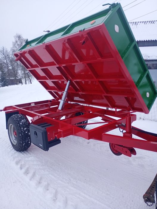 Przyczepa wywrotka kiper 3str. Ład ok 3.5t