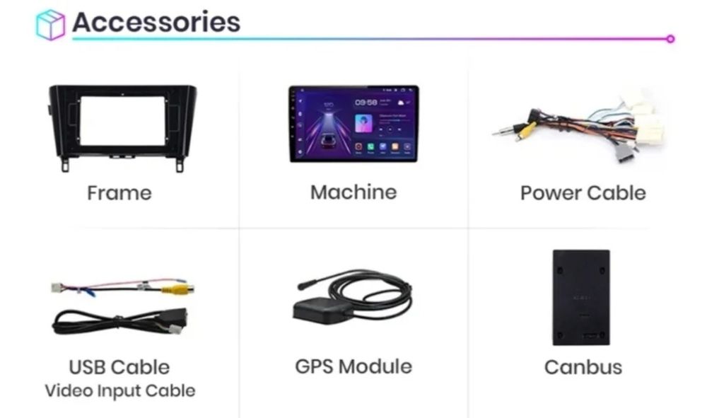 Radio Android 10" Nissan Qashqai J11 / X-trail 3 de 2013 a 2017 (4 GB