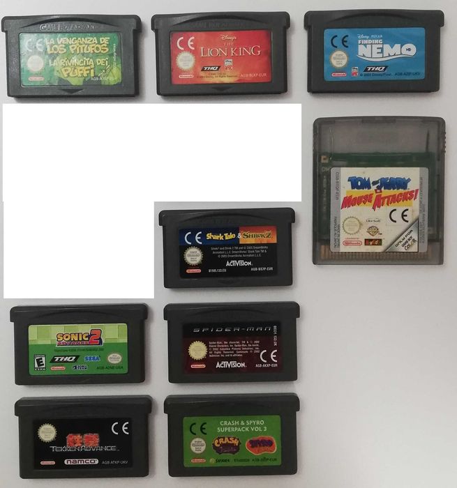 Jogos para o Gameboy