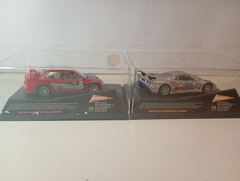 Carros Slot Ninco Mitsubishi  WRC  e Mosler MT900R - Novos