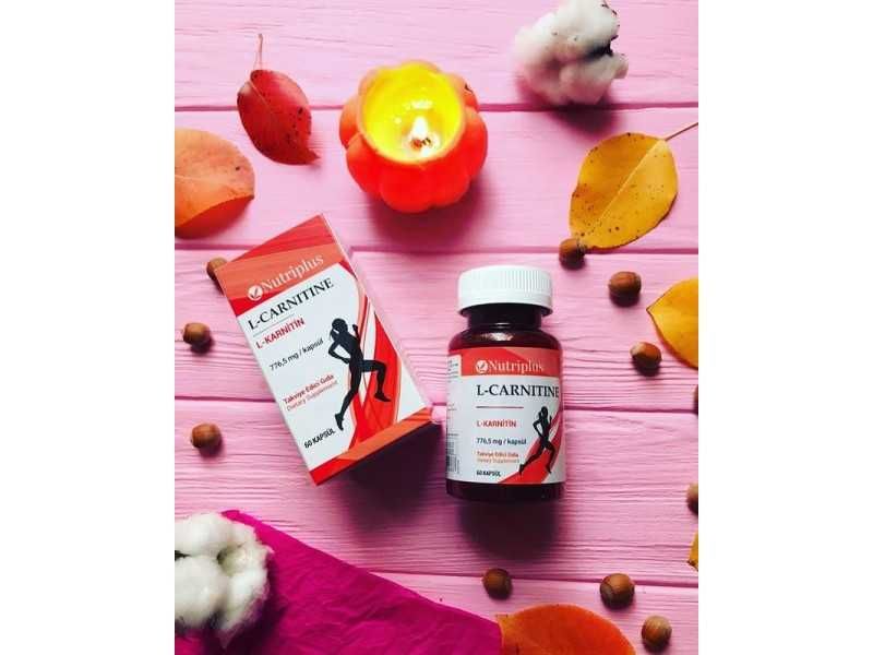 Карнитин: «L-сarnitin» Nutriplus FARMASI фитнес, 60 капсул.