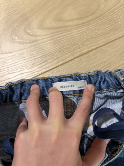 Jeansy Reserved 134 wide leg