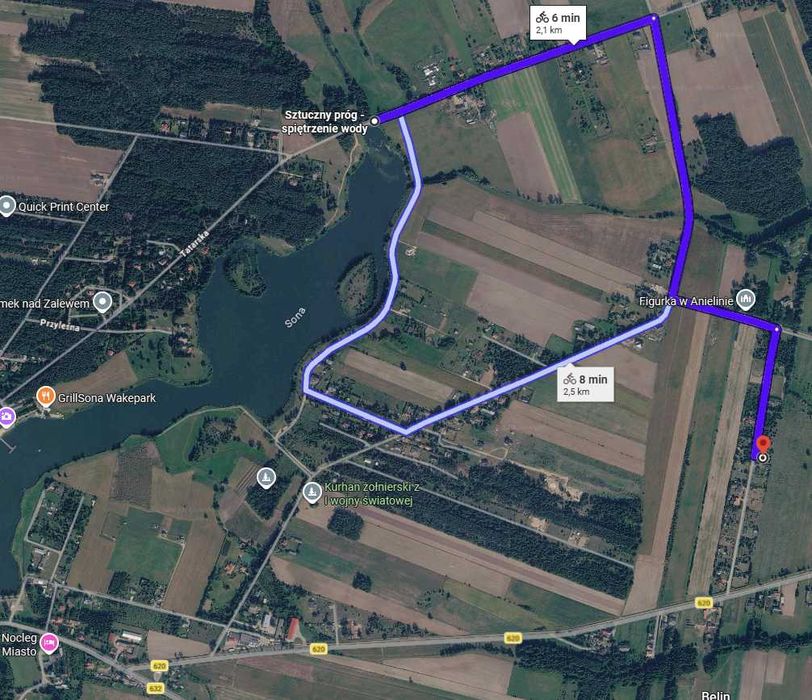 Działka rekreacyjna 1288 m² z decyzją budowlaną | Anielin, gm. Nowe Miasto - Widok 5