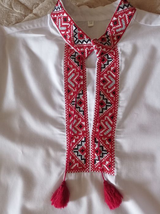 Вишиванка сорочка 12років