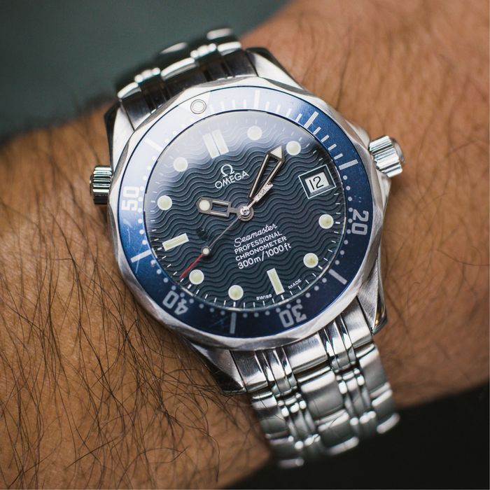 Relogio Omega Seamaster 300M | Automatico - 36mm | James Bond - 2000s