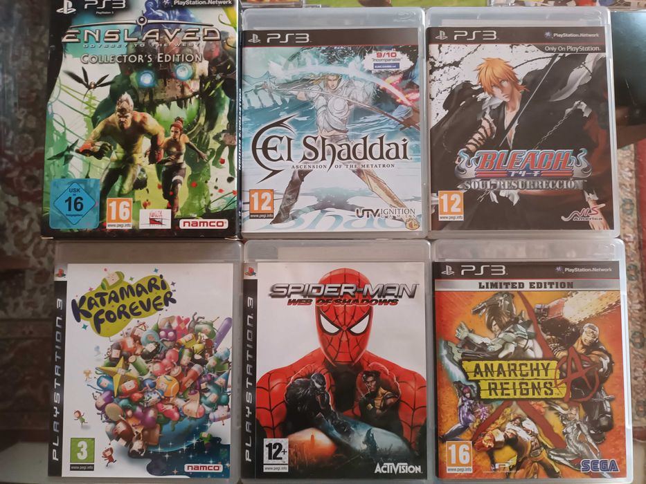 Baixa de preços - jogos PS3 raros para colecionadores