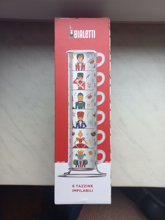 Zestaw 6 filiżanek bialetti