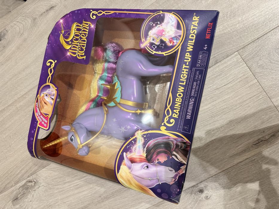 NOWY Akademia Jednorożców WILDSTAR  29 cm Unihorn Academy POZNAŃ