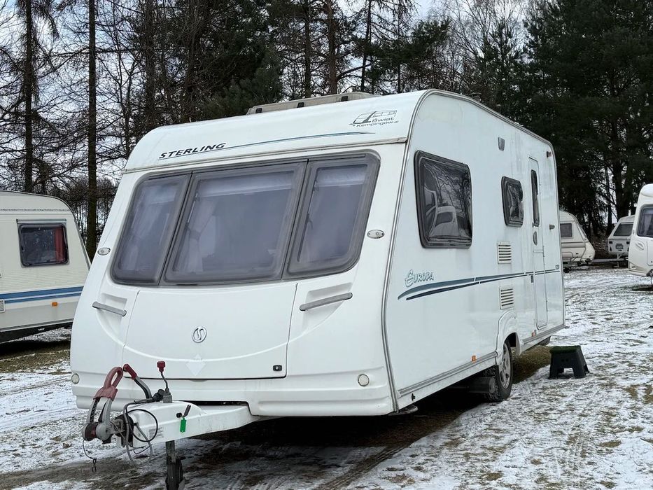 Przyczepa Sterling Europa 520 motomover 1300dmc Angielki- uwaga czytaj