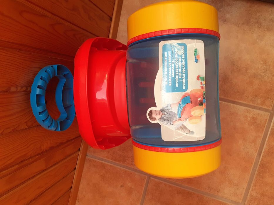 Carrinho Traga-Blocos / arrumar blocos da Mega Bloks