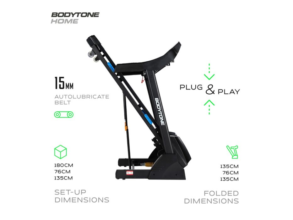 Passadeira de Corrida BODYTONE DT18